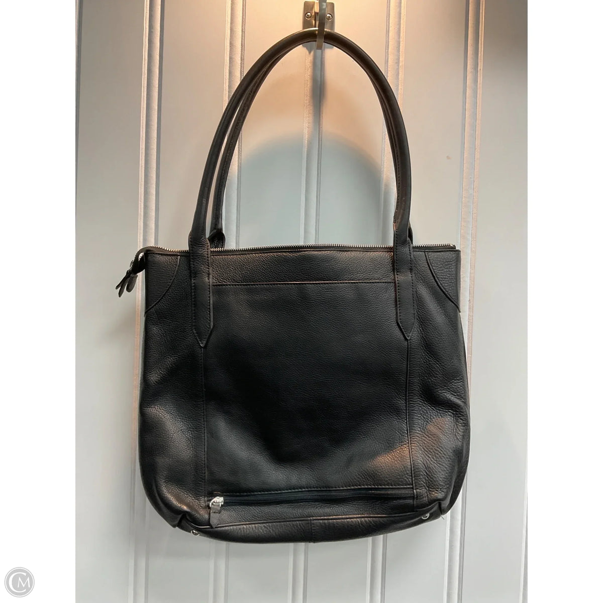Handbag Leather By Lodis, Size: Medium