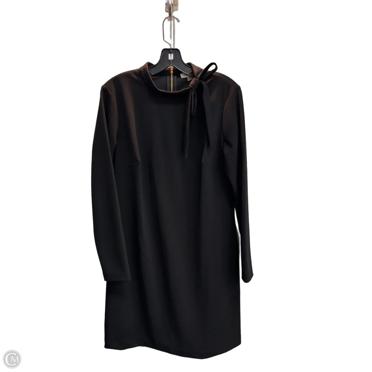 Dress Work By Calvin Klein In Black, Size: L