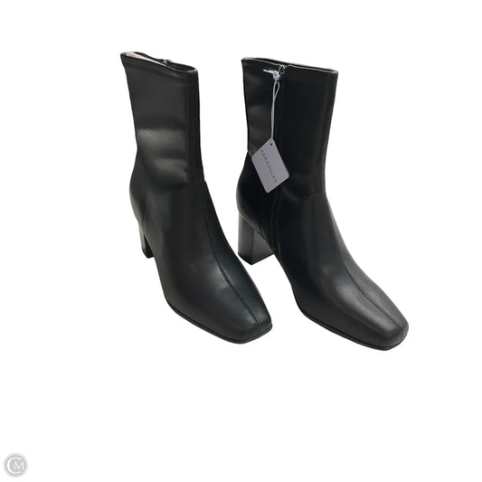 Boots Mid-calf Heels By Aerosoles In Black, Size: 11