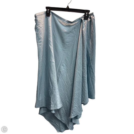 Skirt Maxi By A New Day In Blue, Size: Xl