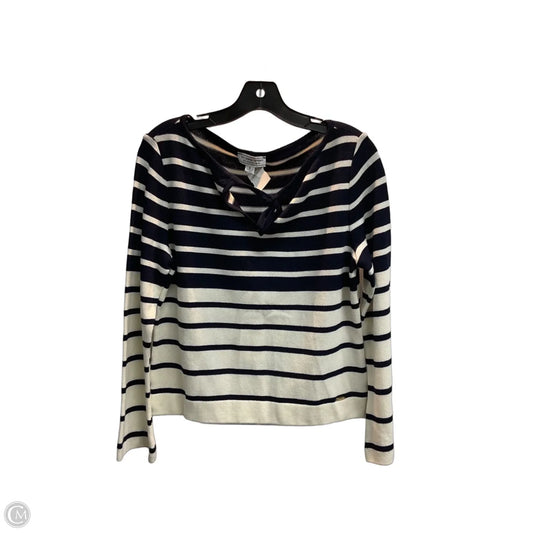 Sweater By St John Knits In Striped Pattern, Size: S