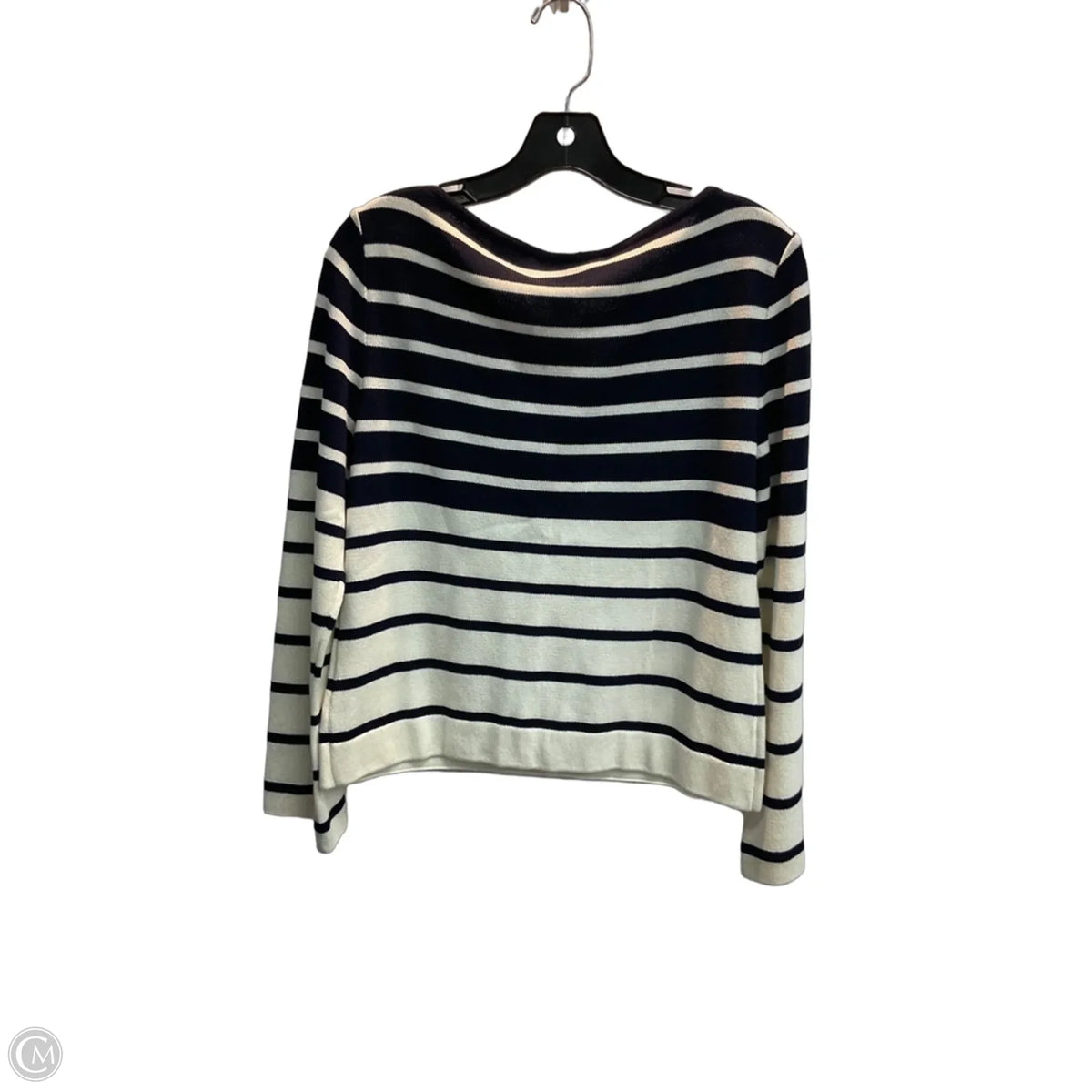 Sweater By St John Knits In Striped Pattern, Size: S