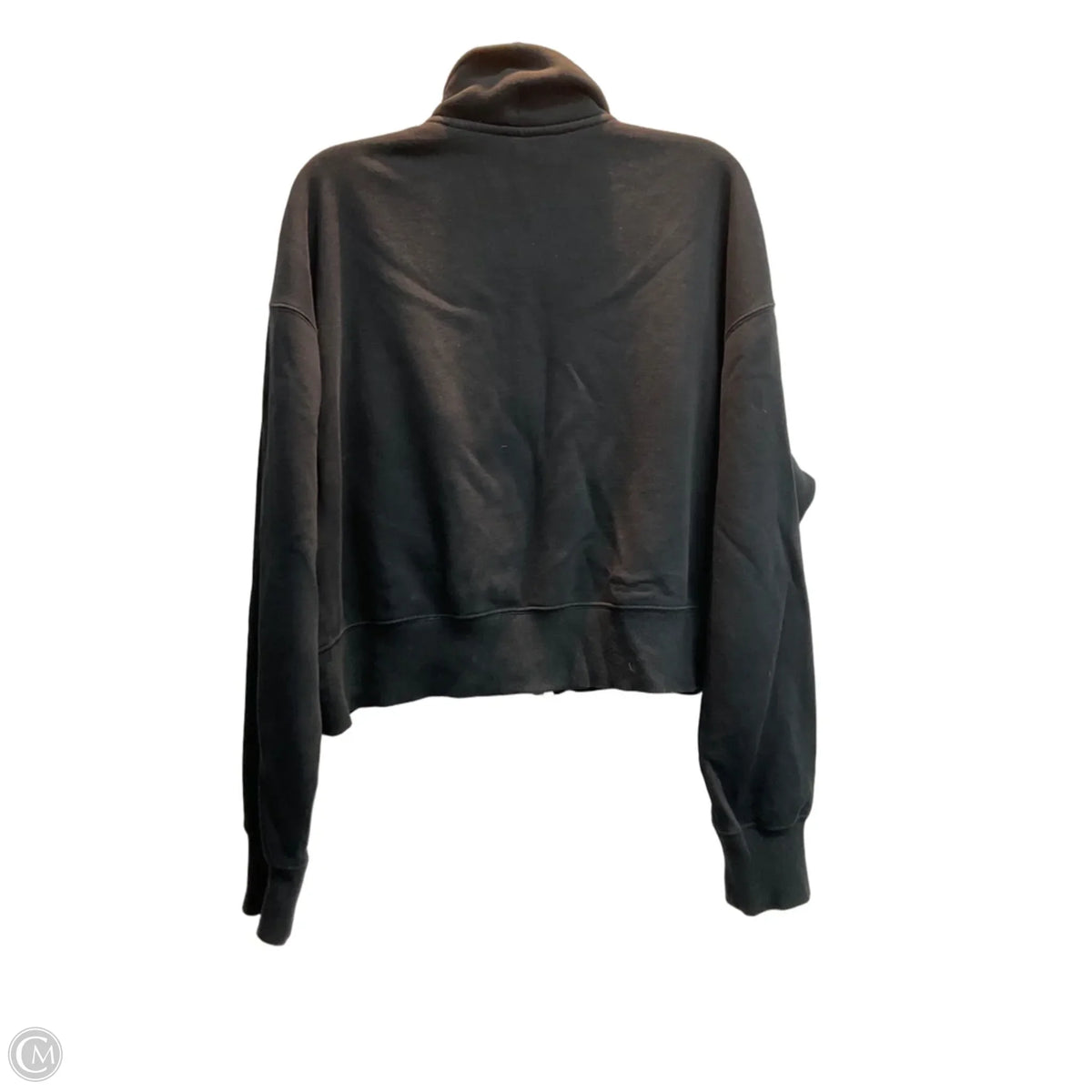 Athletic Jacket By Nike In Black, Size: M
