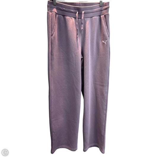 Athletic Pants By Puma In Purple, Size: M