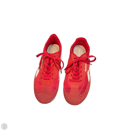 Shoes Sneakers By Reebok In Red, Size: 8