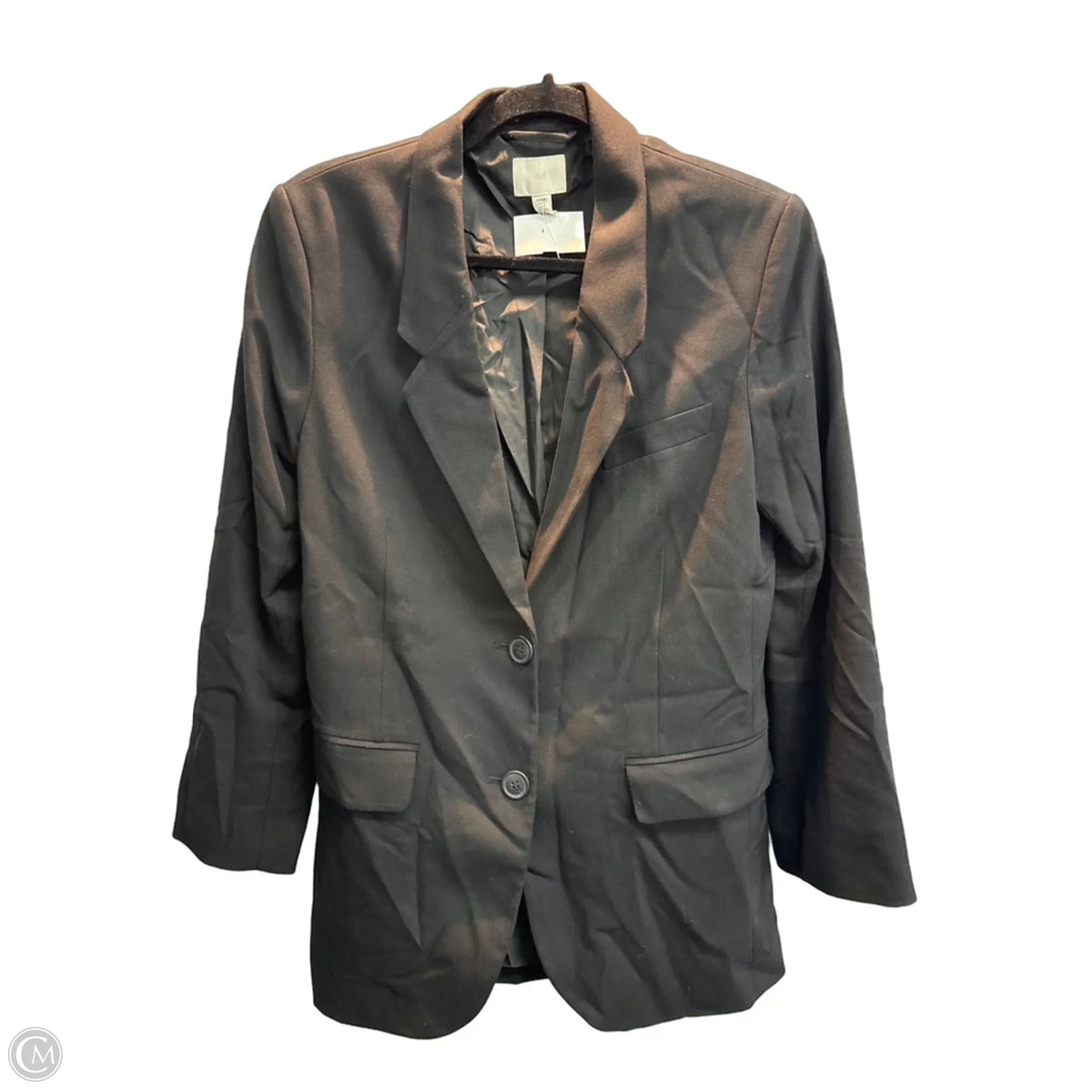 Blazer By H&m In Black, Size: Xs