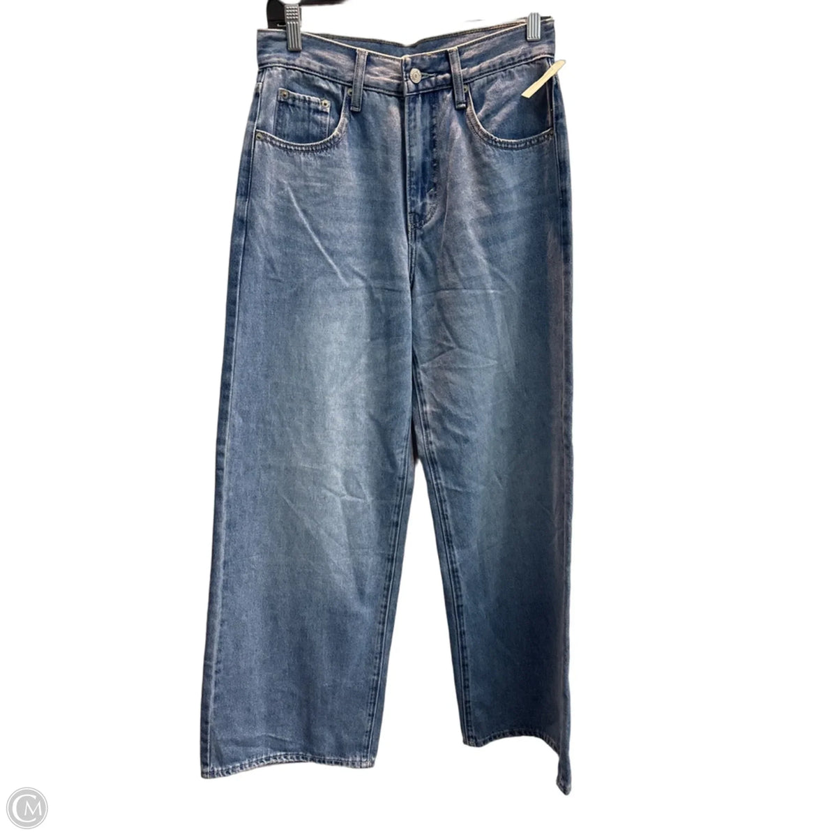 Jeans Wide Leg By Cmb In Blue, Size: 4