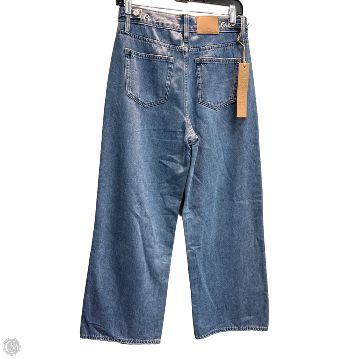 Jeans Wide Leg By Cmb In Blue, Size: 4