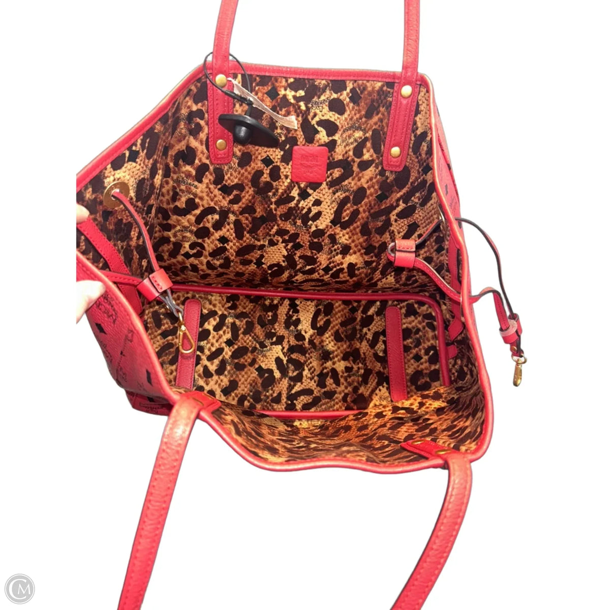 Tote Luxury Designer By Mcm, Size: Medium