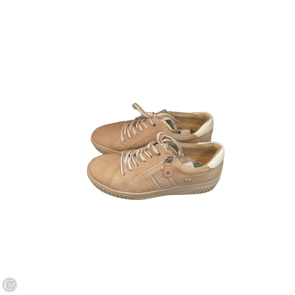 Shoes Sneakers By Spring Step In Tan, Size: 7.5
