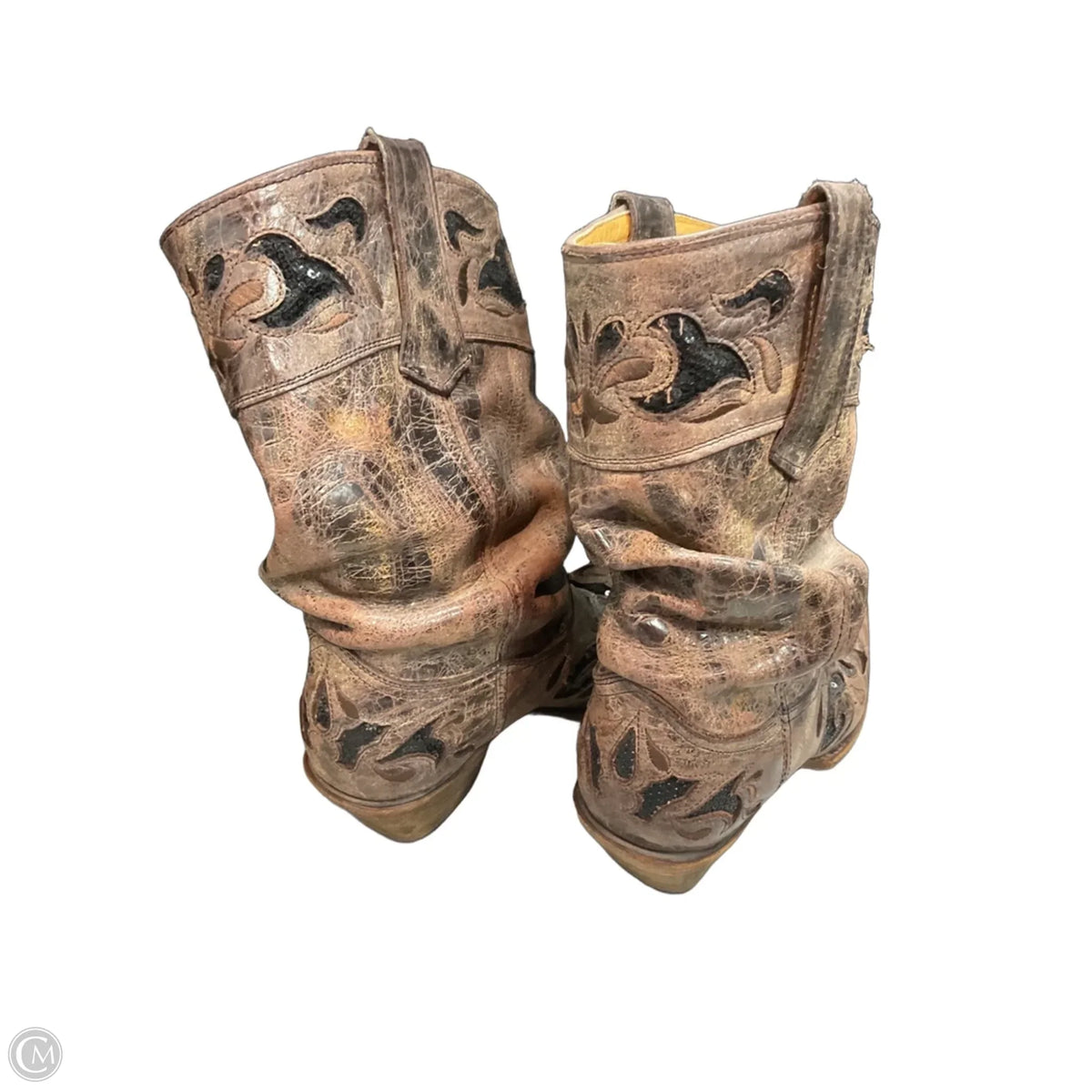 Boots Western By Corral In Brown, Size: 7.5