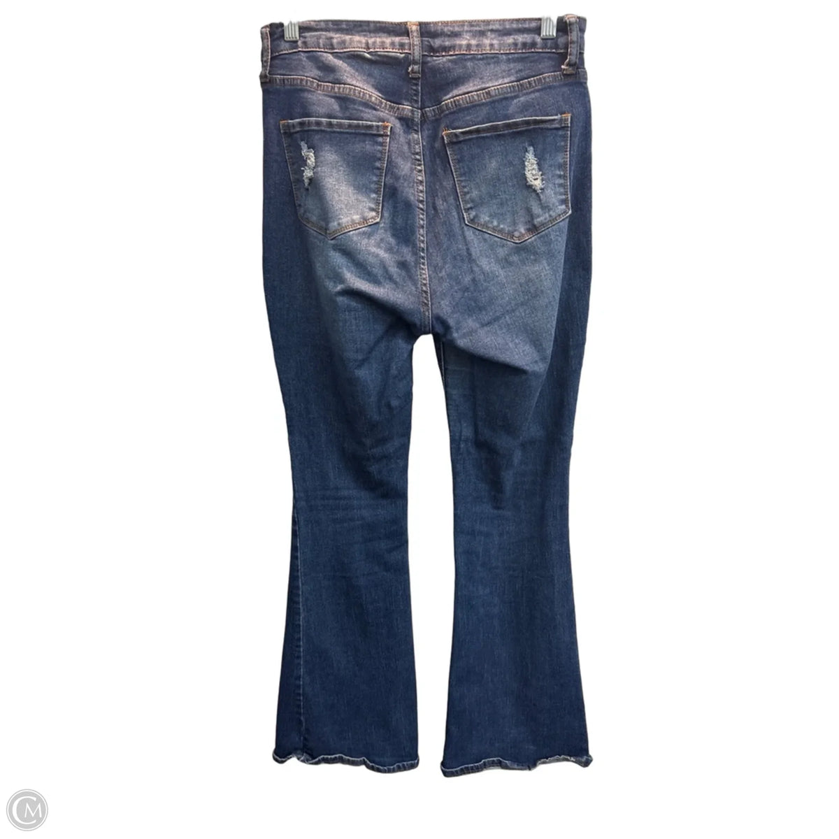 Jeans Flared By Song In Blue, Size: 6