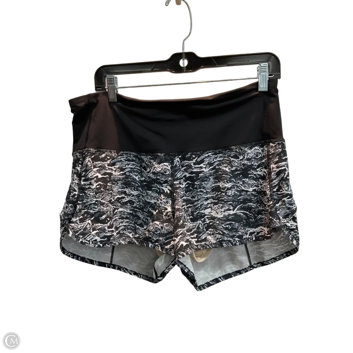 Athletic Shorts By Lululemon In Black, Size: M