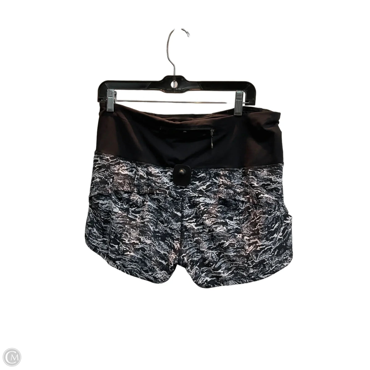 Athletic Shorts By Lululemon In Black, Size: M