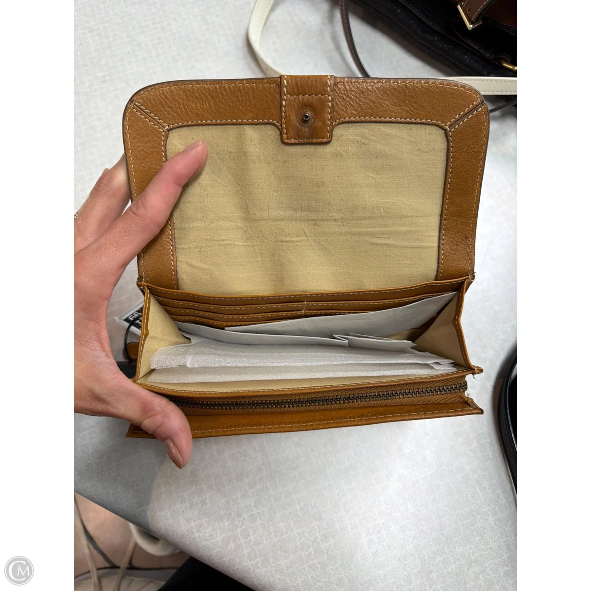 Wallet Designer By Frye, Size: Medium