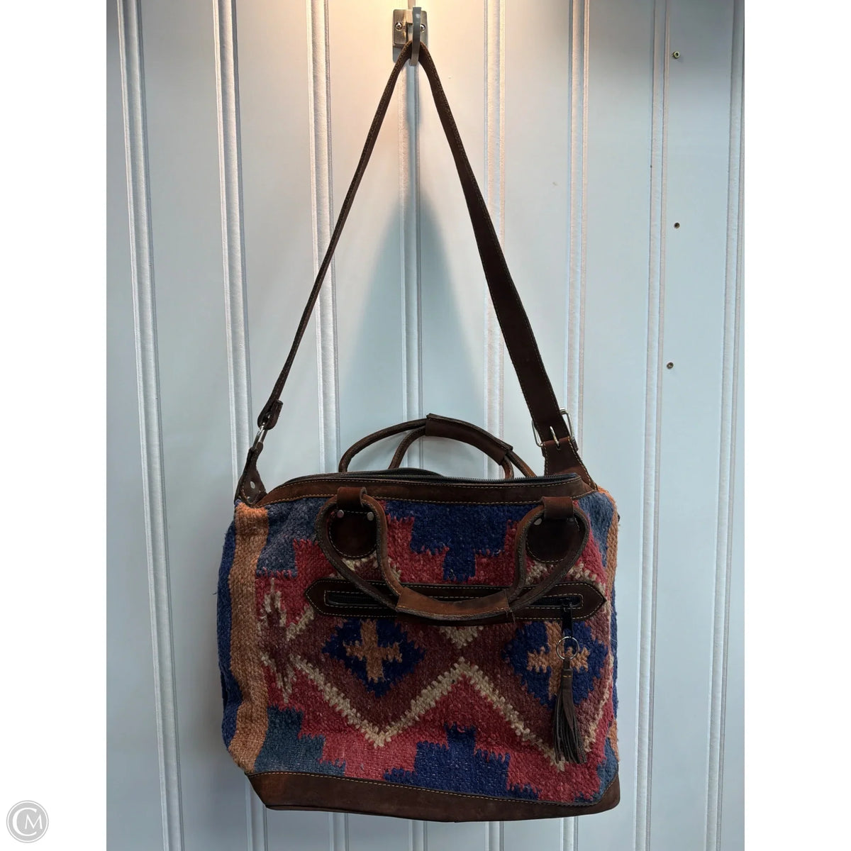 Handbag By Bamboo Traders, Size: Large