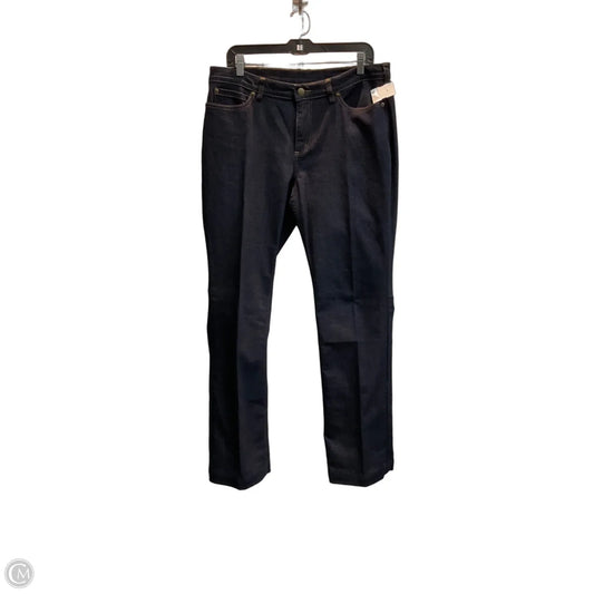 Jeans Straight By Duluth Trading In Blue, Size: 14