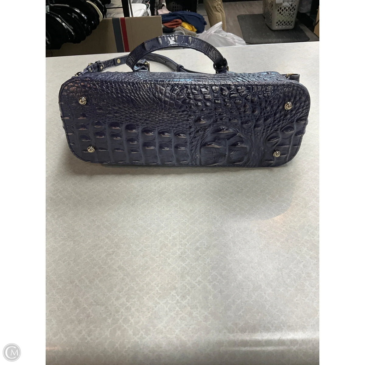 Tote Designer By Brahmin, Size: Medium