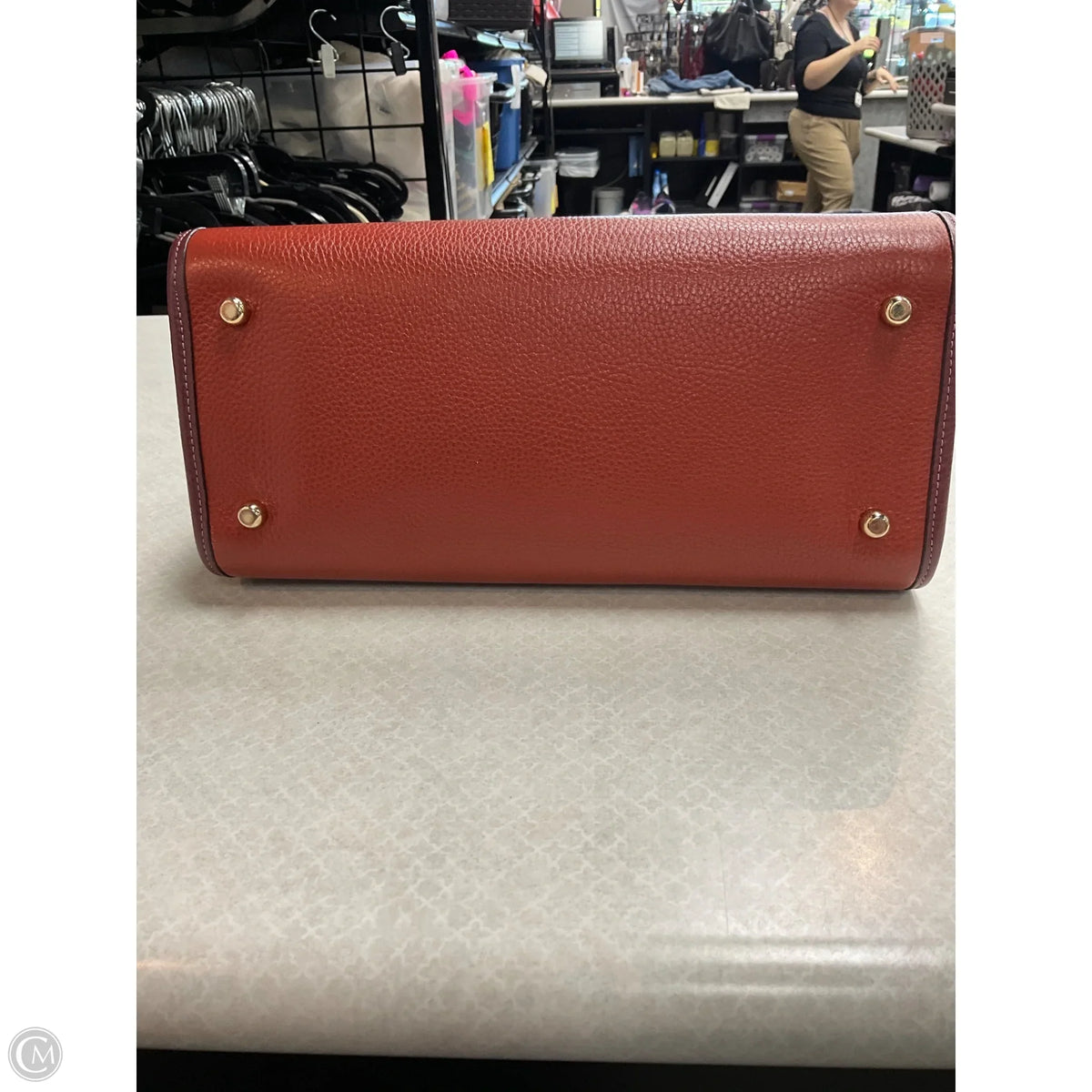 Tote Designer By Coach, Size: Medium