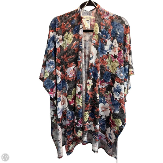 Shawl By Simply Vera In Floral Print, Size: Osfm