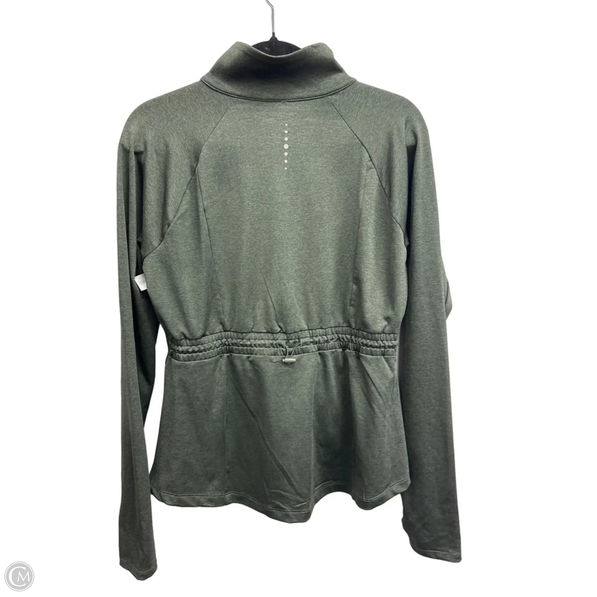 Athletic Jacket By Tek Gear In Green, Size: M