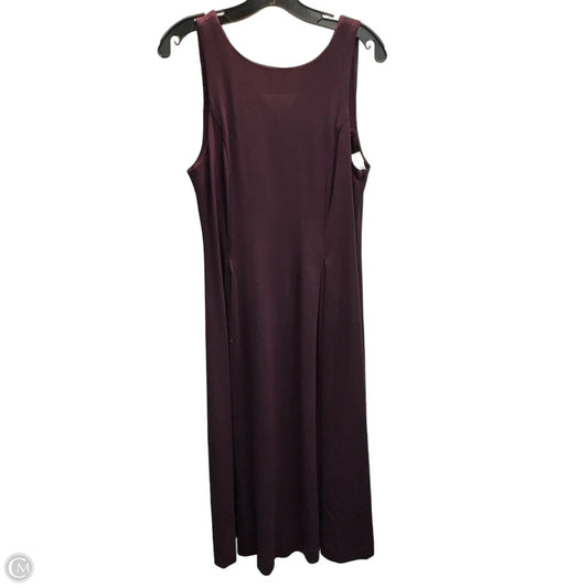 Dress Party Long By Nine West In Purple, Size: M