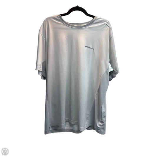 Athletic Top Short Sleeve By Columbia In White, Size: Xl