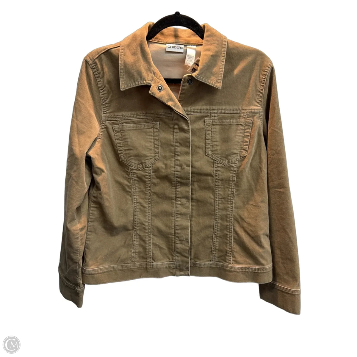 Jacket Other By Chicos In Tan, Size: M