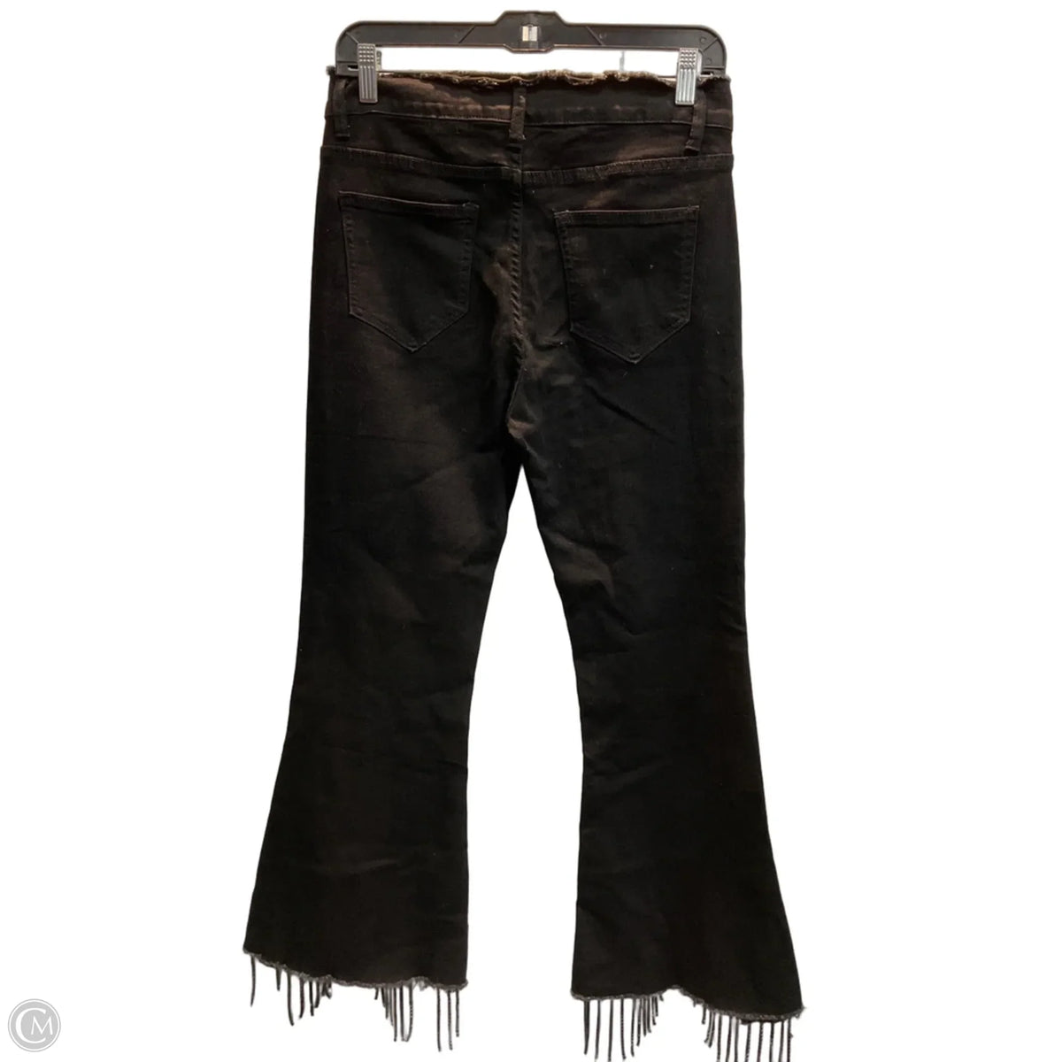 Jeans Flared By Blue B In Black, Size: 12