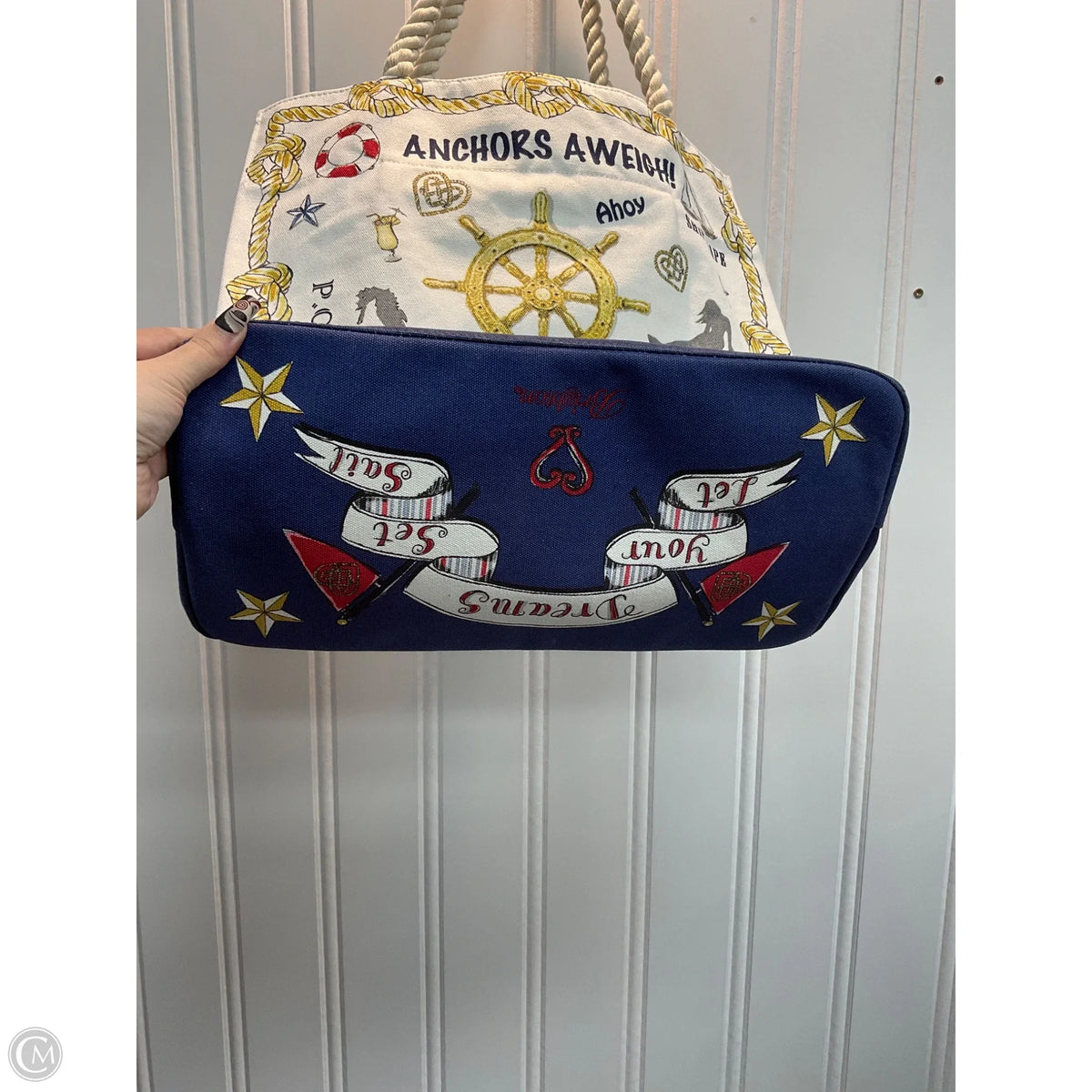 Tote Designer By Brighton, Size: Medium