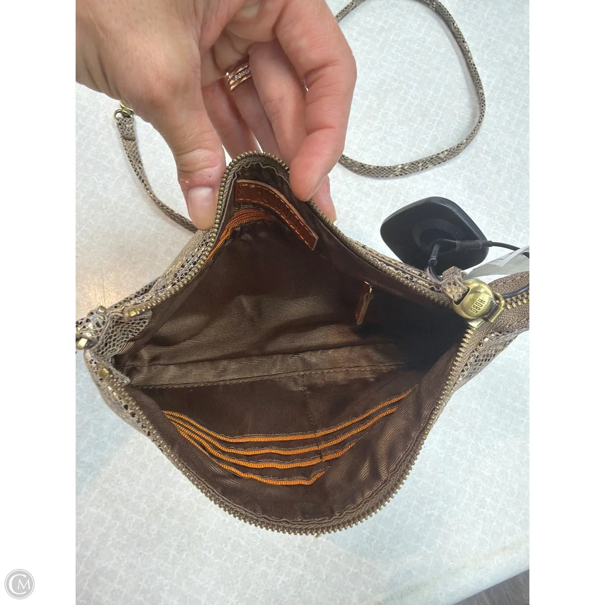 Crossbody Leather By Hobo Intl, Size: Small