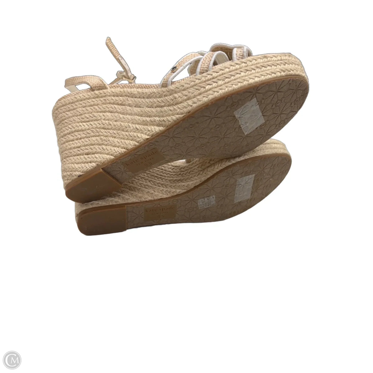 Sandals Designer By Kate Spade In Tan, Size: 9.5