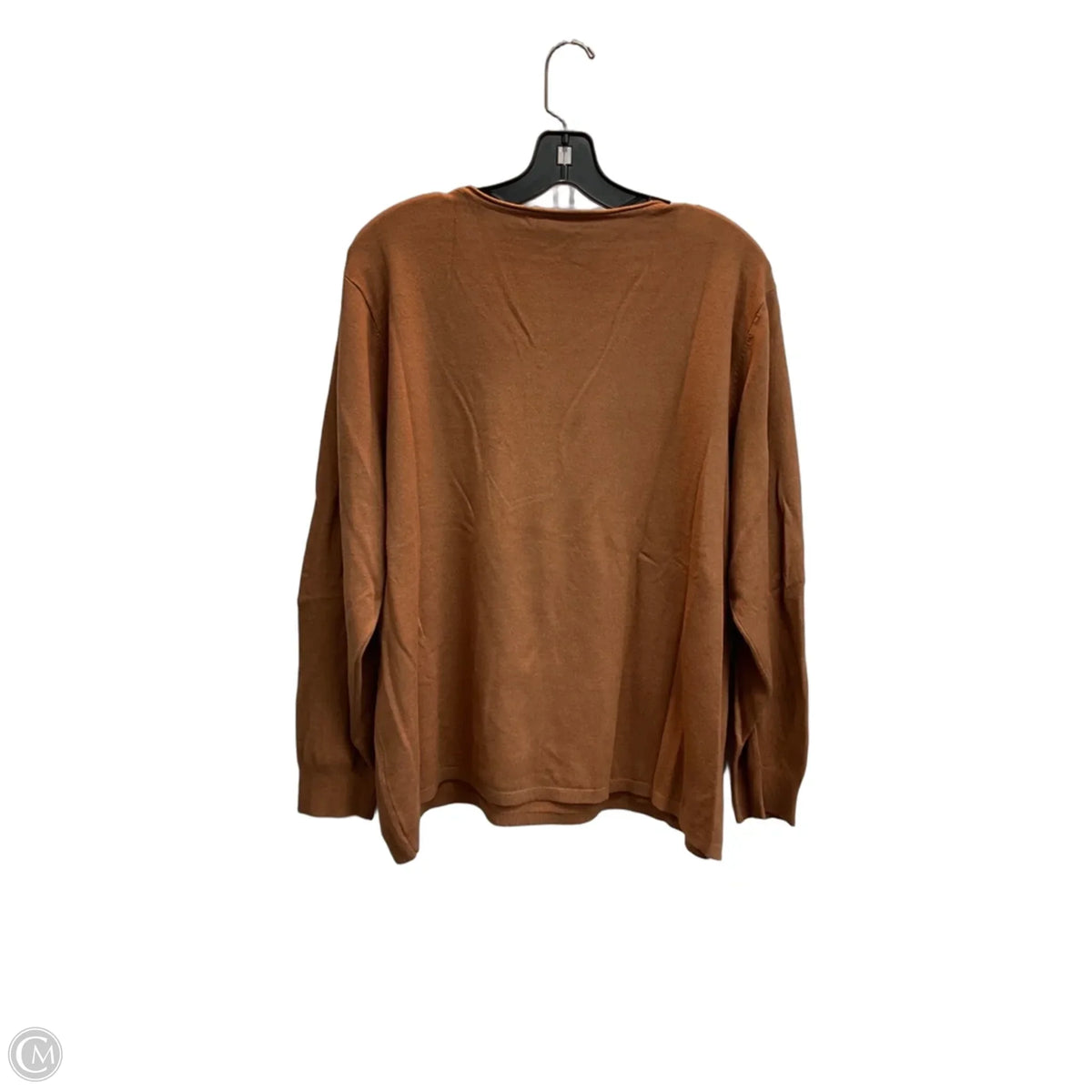 Sweater By Milano In Tan, Size: 2x