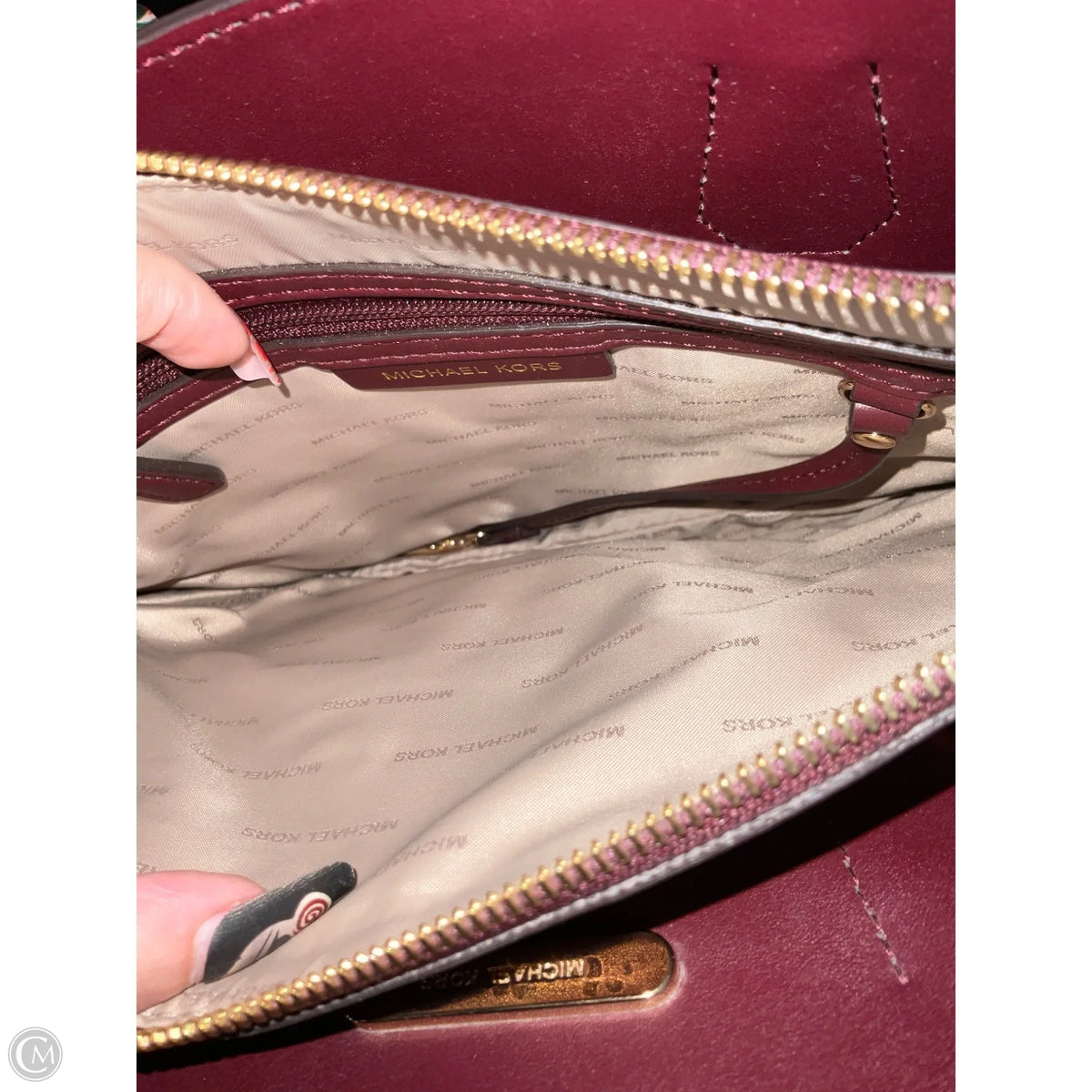 Handbag Designer By Michael Kors, Size: Medium