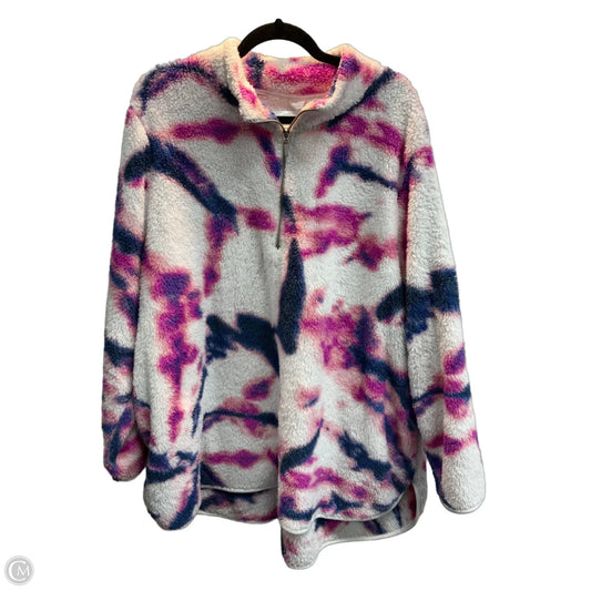 Jacket Faux Fur & Sherpa By Livi Active In Multi-colored, Size: 4x