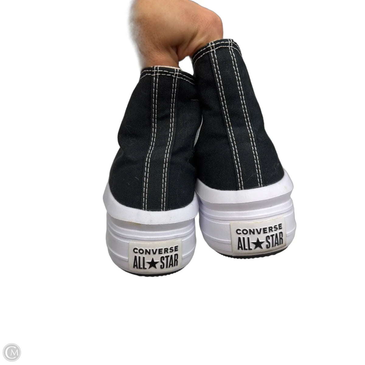 Shoes Sneakers Platform By Converse In Black, Size: 9