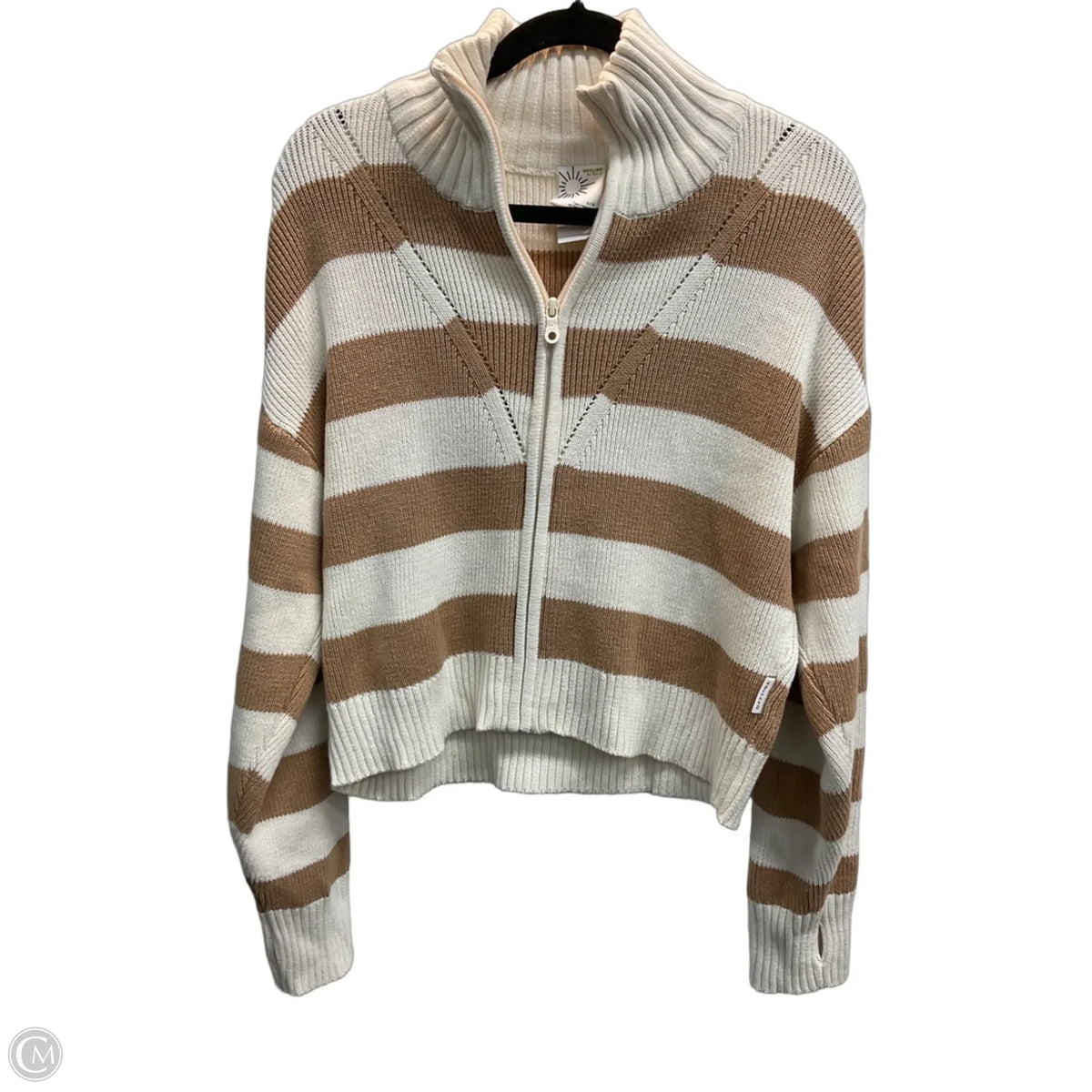 Cardigan By Aerie In Striped Pattern, Size: L