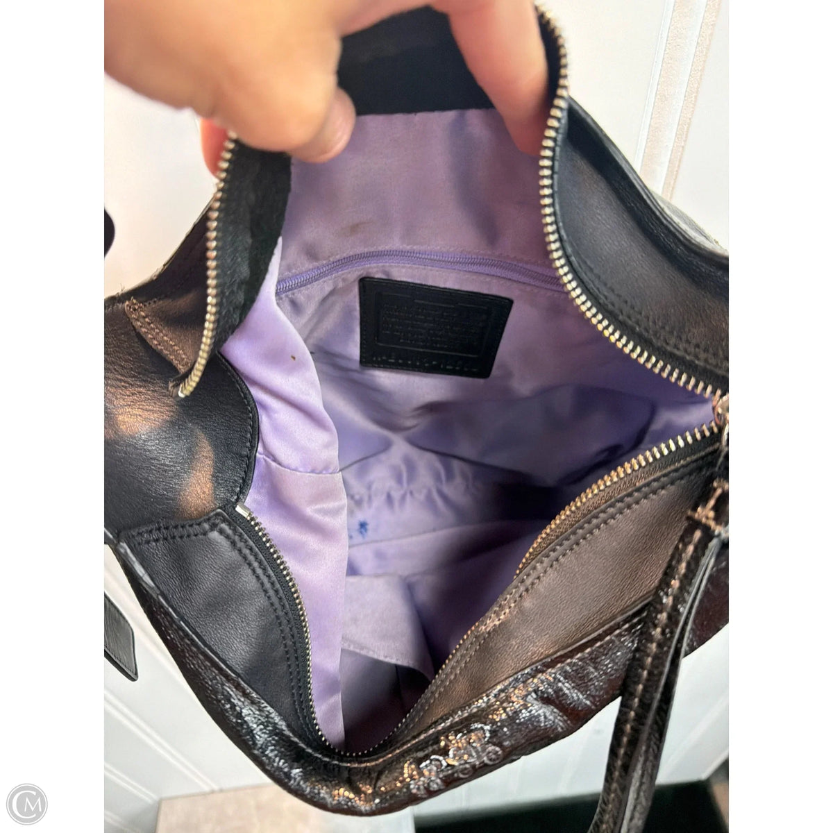 Handbag Designer By Coach, Size: Medium