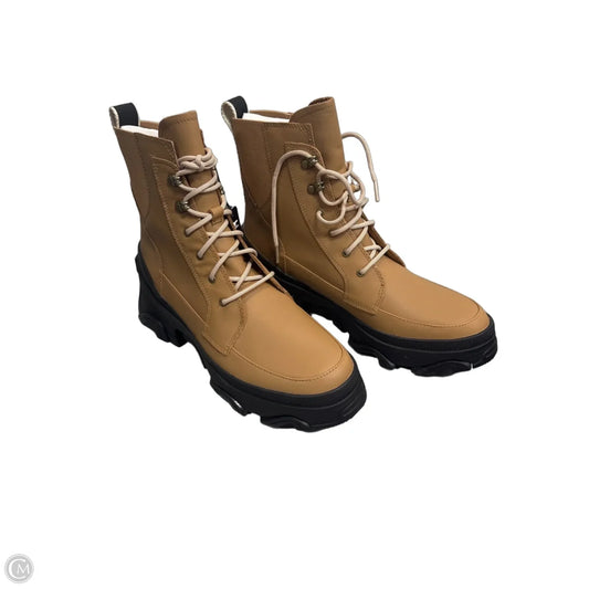 Boots Ankle Heels By Sorel In Tan, Size: 10
