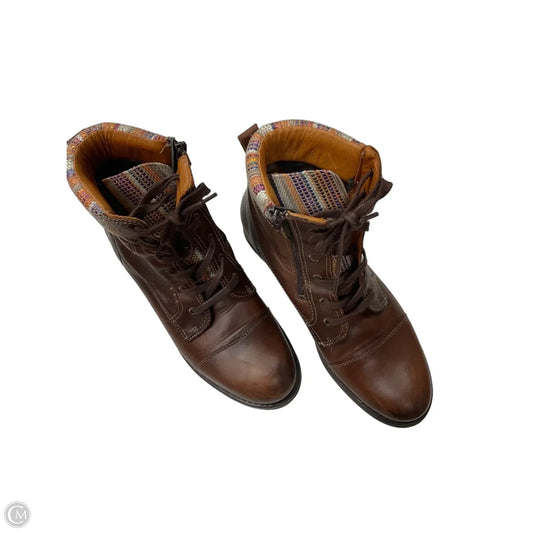 Boots Combat By Taos In Brown, Size: 10