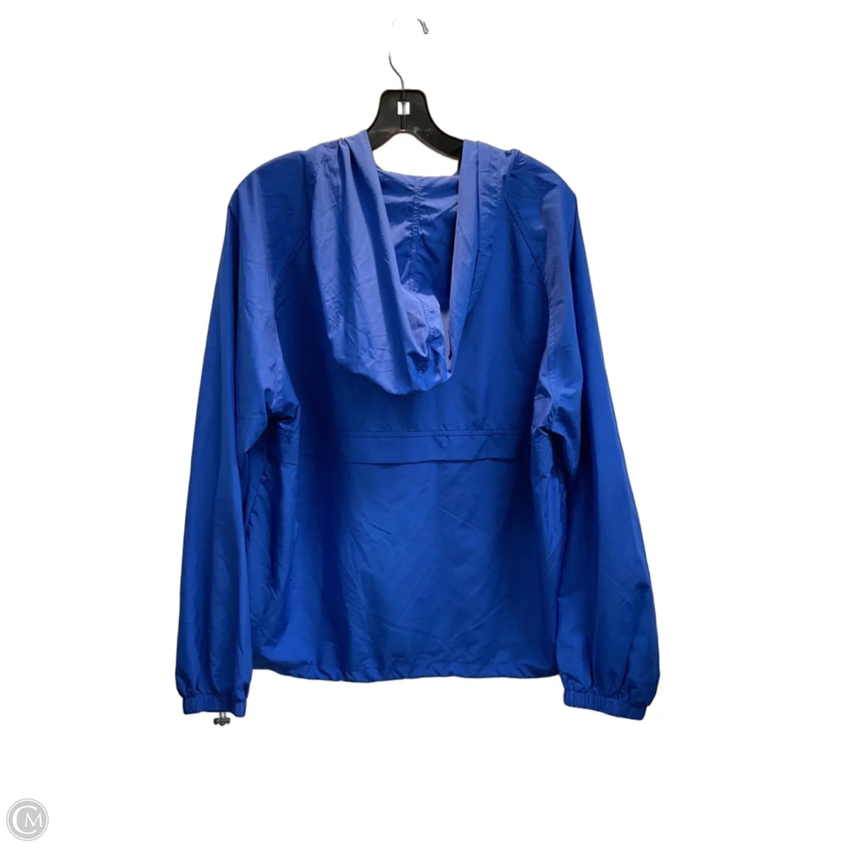 Jacket Windbreaker By Main Strip In Blue, Size: M