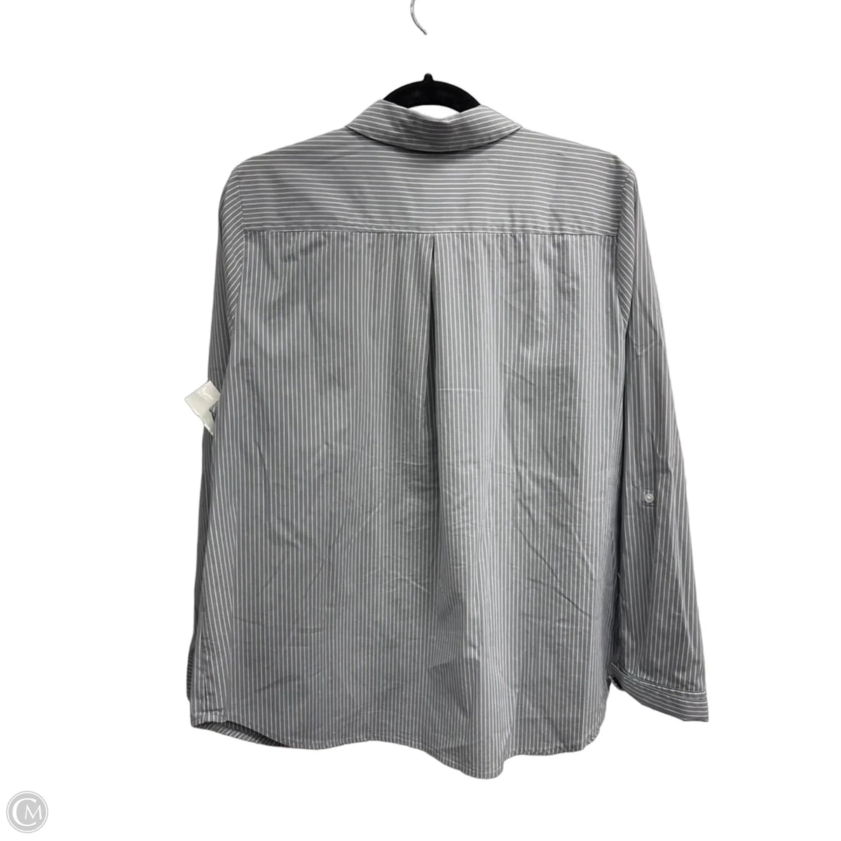 Top Long Sleeve By Apt 9 In Striped Pattern, Size: Xl
