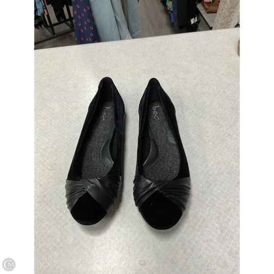 Shoes Flats By Boc In Black, Size: 7.5