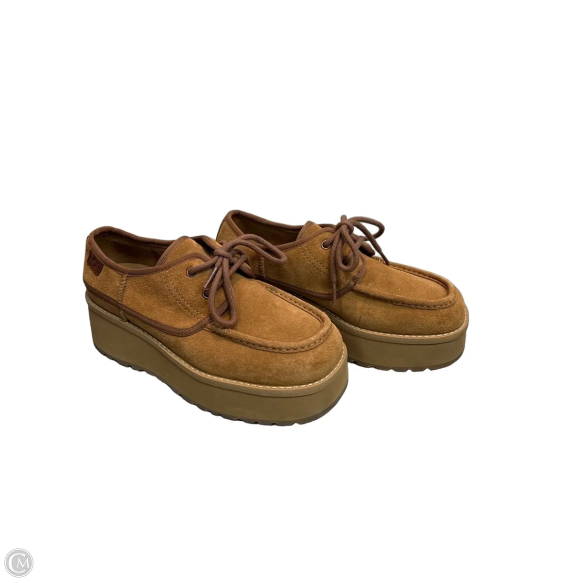 Shoes Designer By Ugg In Tan, Size: 7