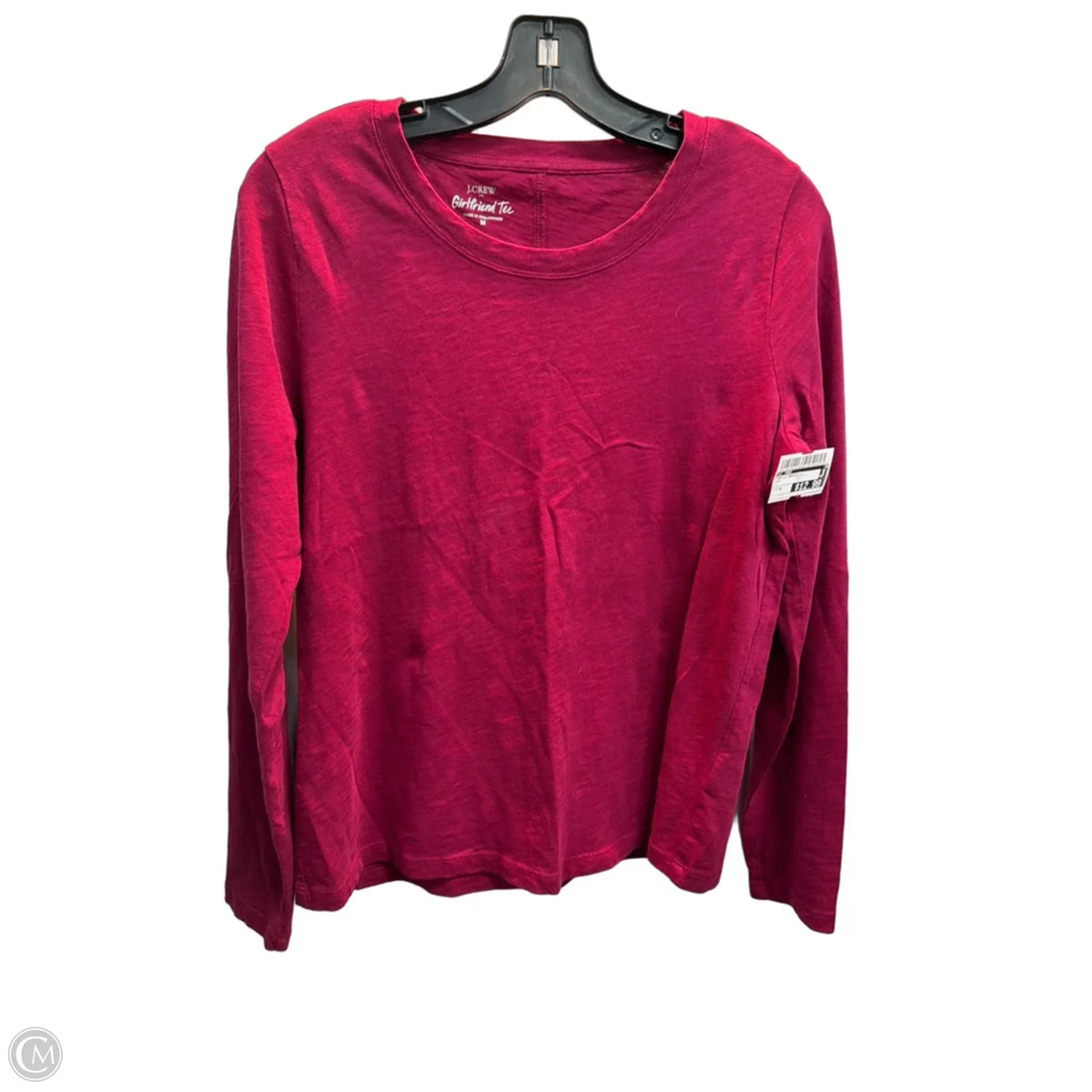 Top Long Sleeve Basic By J. Crew In Red, Size: M