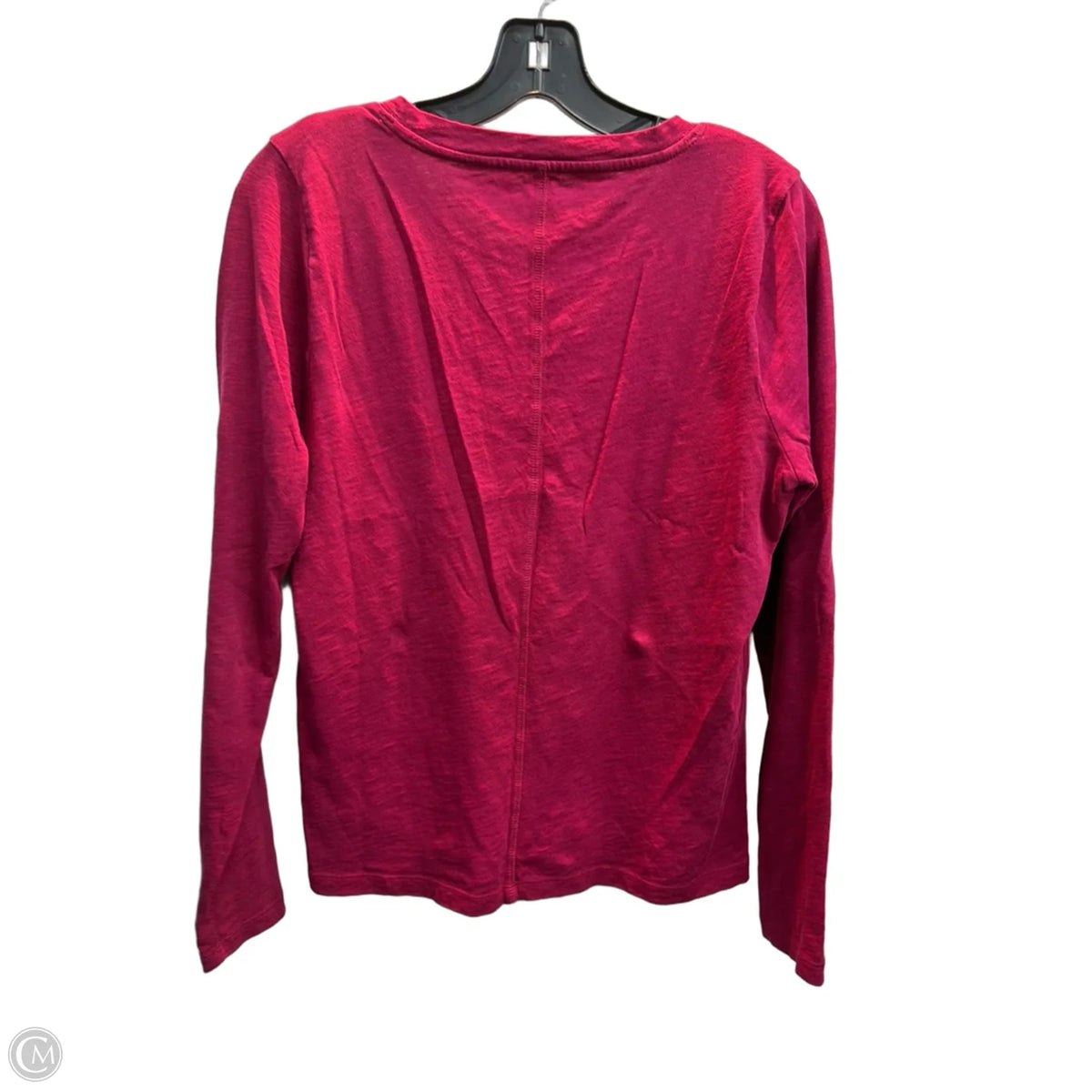 Top Long Sleeve Basic By J. Crew In Red, Size: M