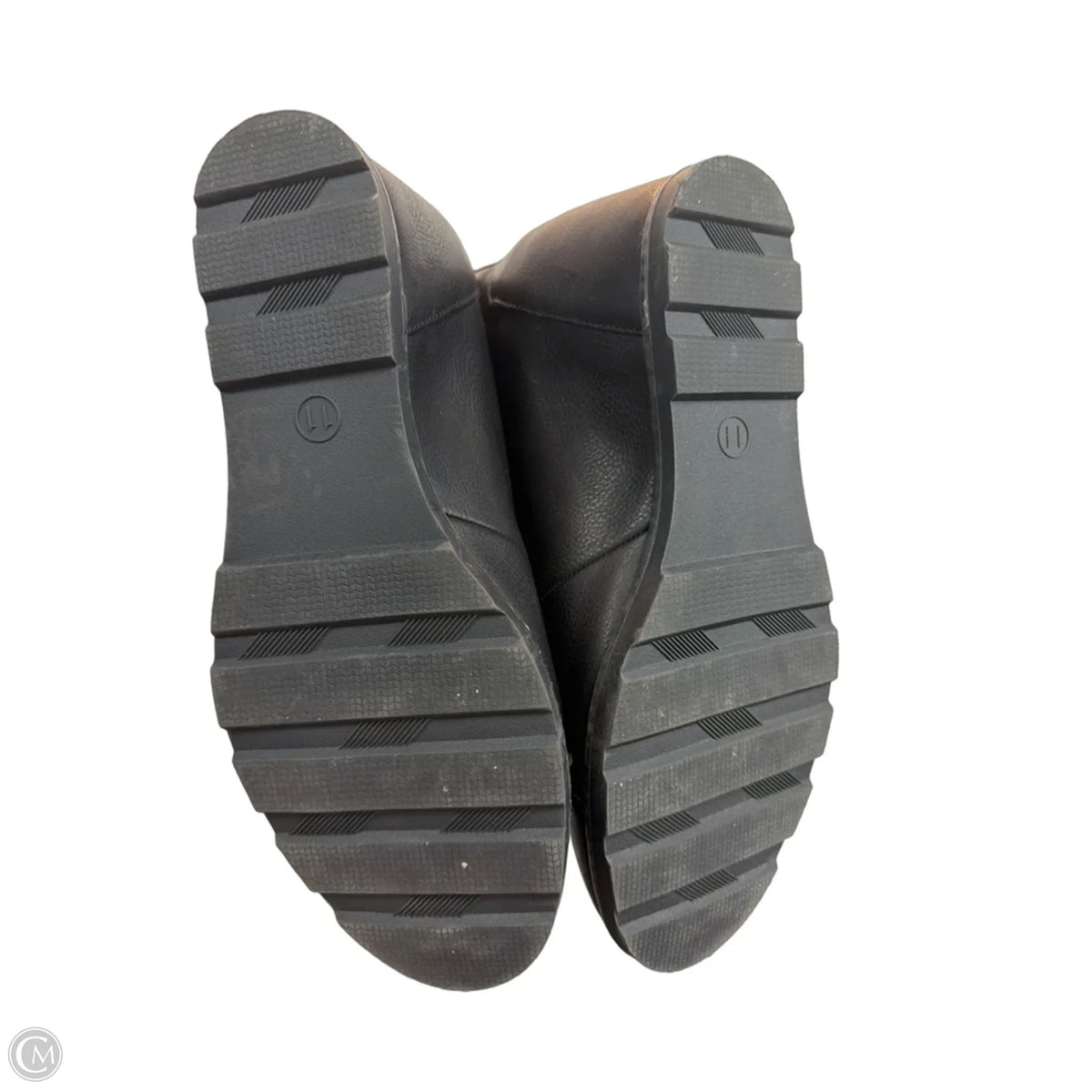 Boots Ankle Flats By Universal Thread In Black, Size: 11
