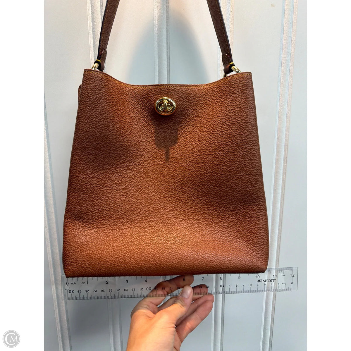 Handbag Designer By Coach, Size: Medium