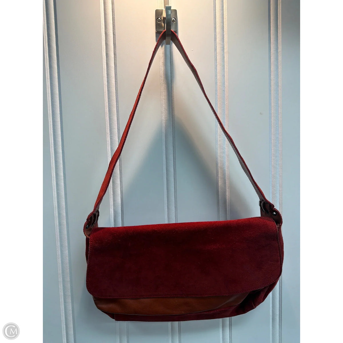 Handbag Leather By Cma, Size: Small