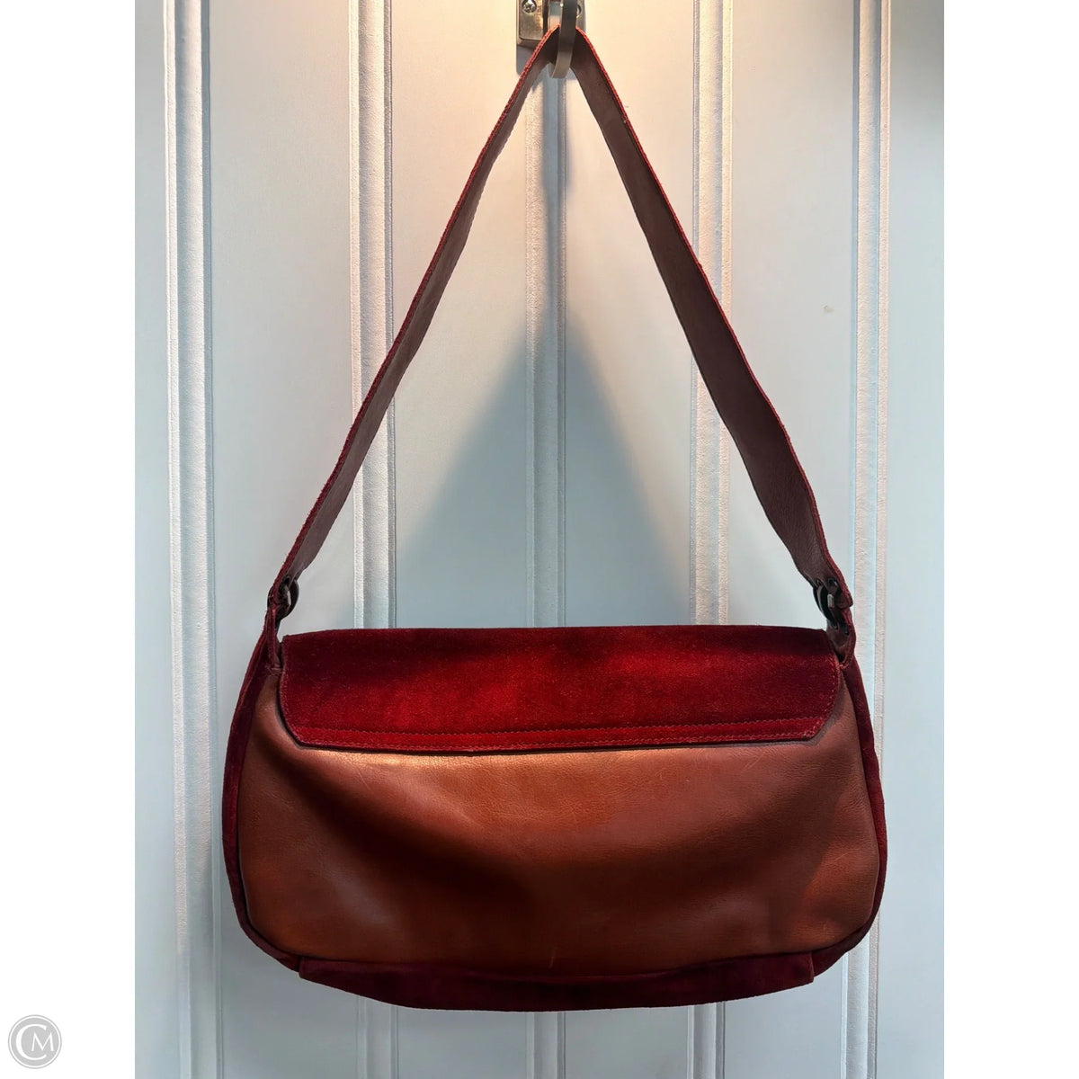 Handbag Leather By Cma, Size: Small
